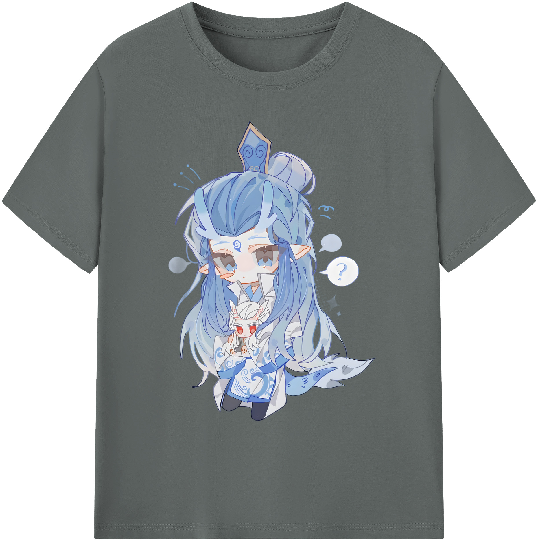 （画像用） Ne Zha 2 ナタ 魔童の大暴れ 綿100％ メンズ半袖Tシャツ｜肌触りやわらか＆通気性